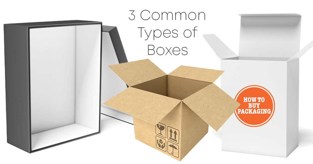 3 Common Types of Boxes in the World of Packaging